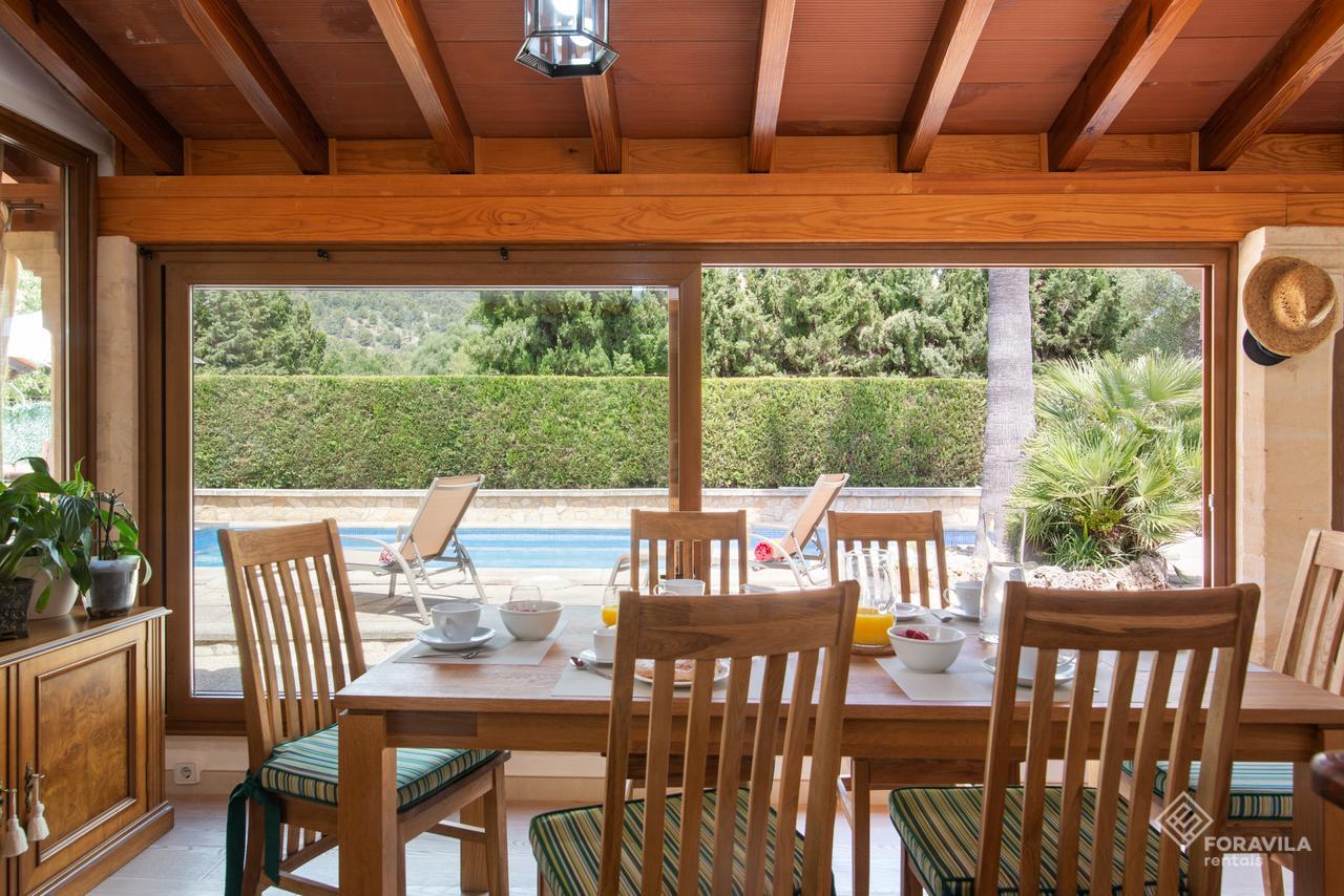 Es Pou De Biniamar Villa Selva  Bagian luar foto