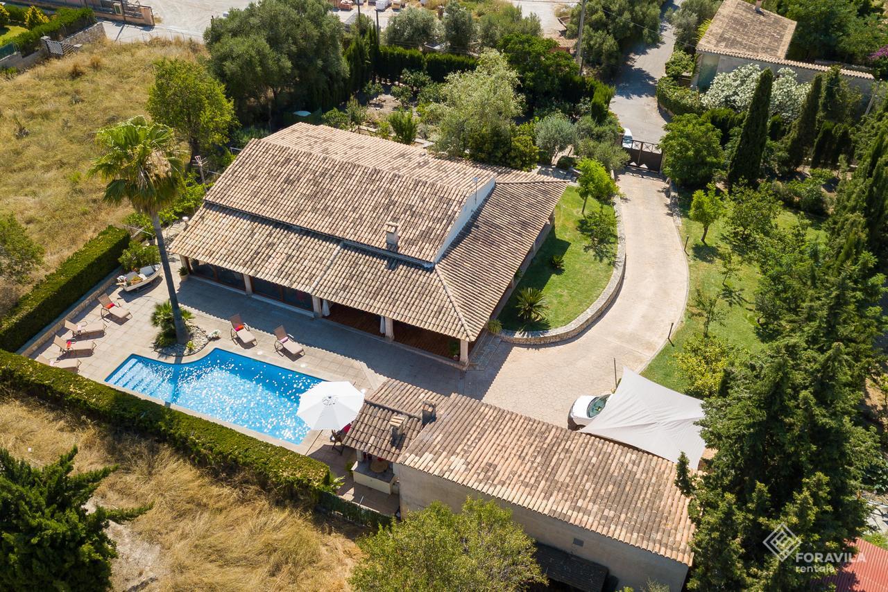 Es Pou De Biniamar Villa Selva  Bagian luar foto