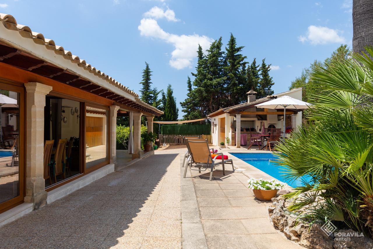 Es Pou De Biniamar Villa Selva  Bagian luar foto