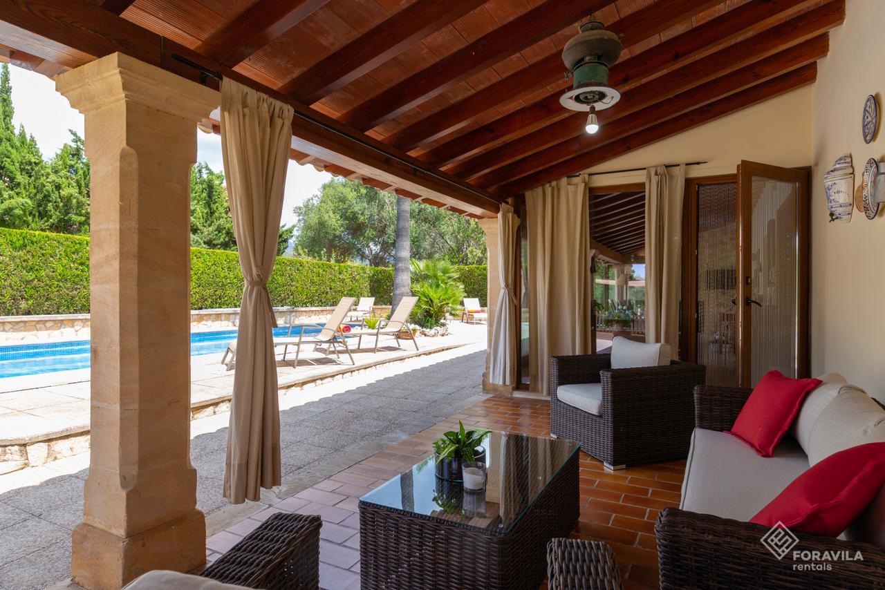 Es Pou De Biniamar Villa Selva  Bagian luar foto